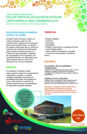 Taller vertical de Solar Decathlon 2019