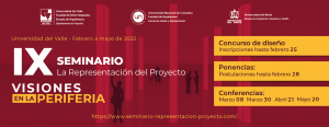 IX SEMINARIO LA REPRESENTACI&Oacute;N DEL PROYECTO