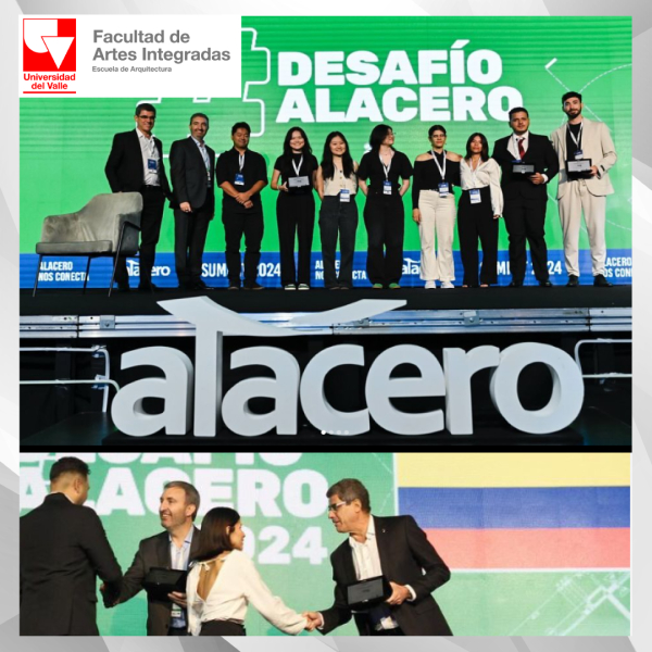 &iexcl;Estudiantes de Arquitectura de la Universidad del Valle destacaron en el Desaf&iacute;o Alacero 2024 obteniendo el tercer lugar a nivel latinoamericano!